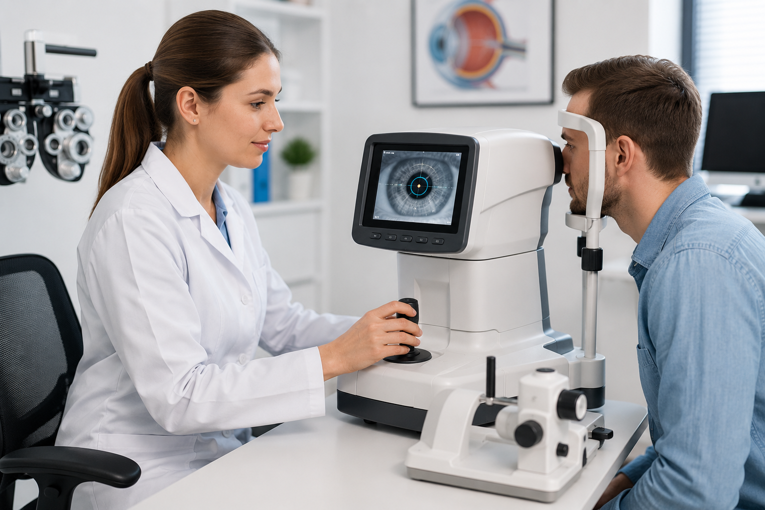 avaliação pré-operatória da cirurgia refrativa